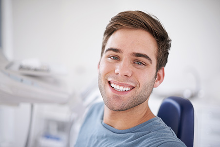 smiling young man